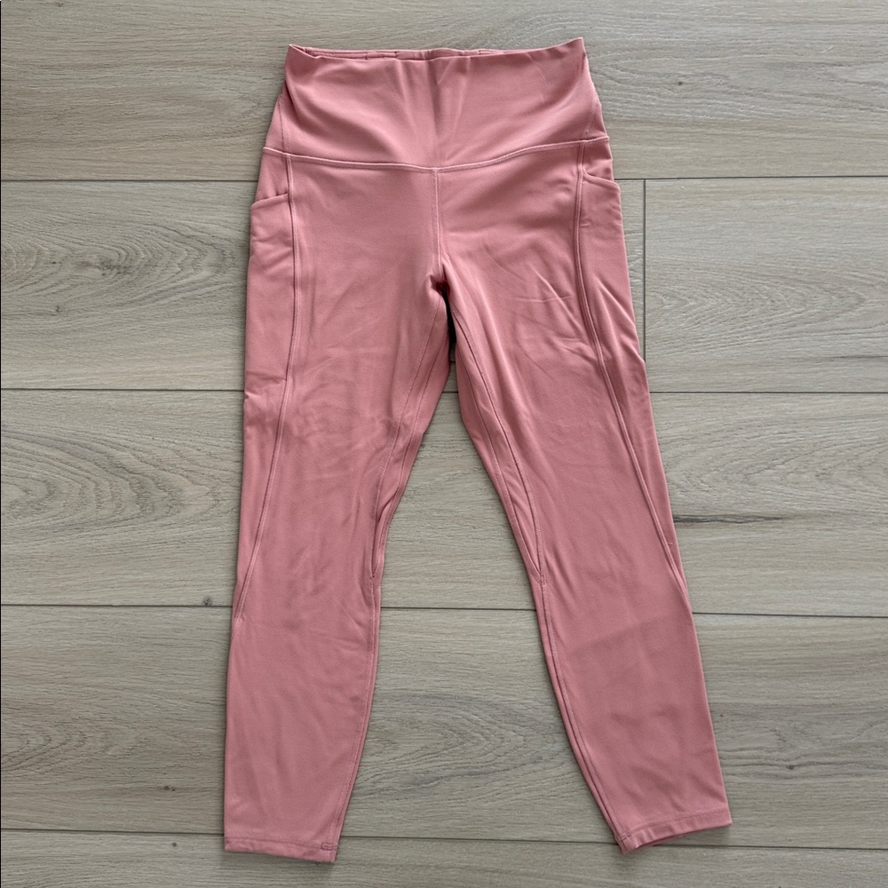 Lululemon Align High-Rise Pant with Pockets 25" Pink Savannah 2022 Size 8